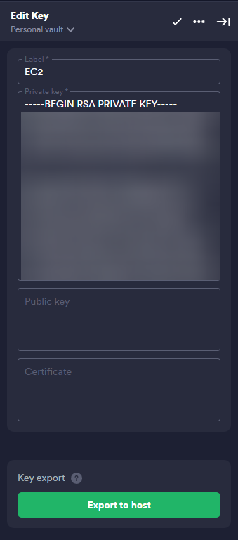 Création d'une instance EC2